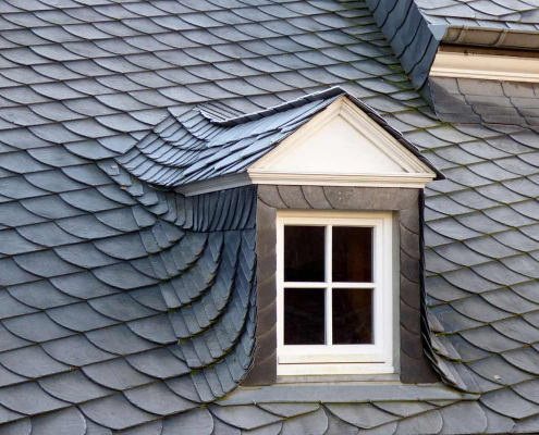 Slate Roof On Home