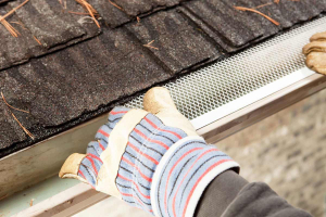 gutter guard installation