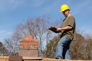 roof inspector yellow hat