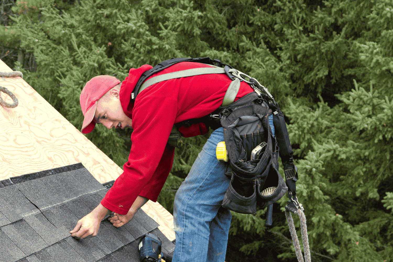 An illustration of alternative options to installing shingles over existing roofs.