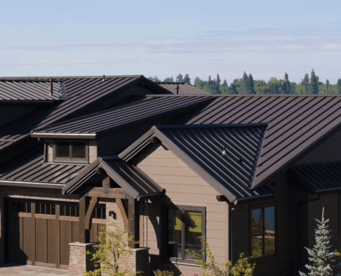 A visual comparison of different roofing materials for homes.