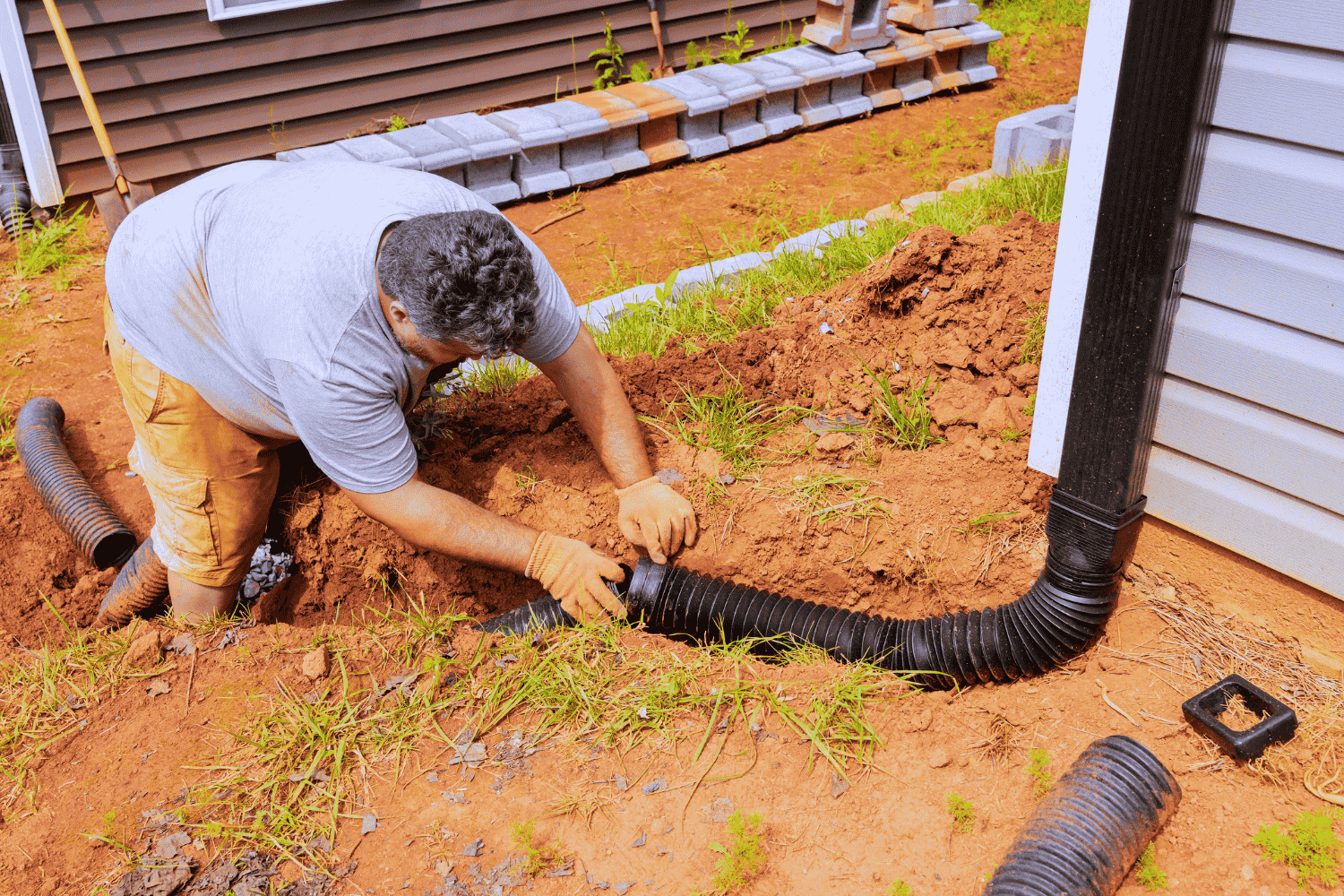 A visual comparison of downspout cleanouts and other debris management solutions.