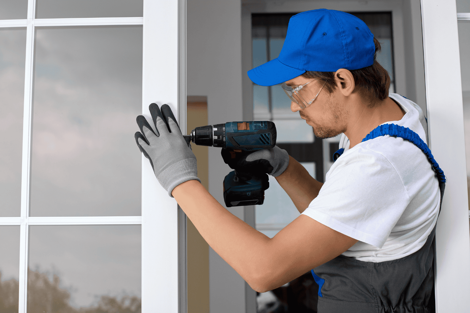 An overview of door replacement basics, showing various types of interior doors.